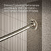 KOHLER K-9350 Expanse Curved shower rod, vibrant brushed nickel - view 4