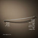 KOHLER Expanse Curved shower rod