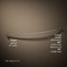 KOHLER Expanse Curved shower rod