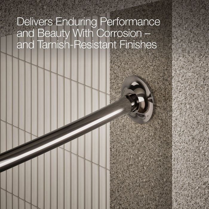 KOHLER Expanse Curved shower rod