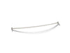 KOHLER Expanse Curved shower rod