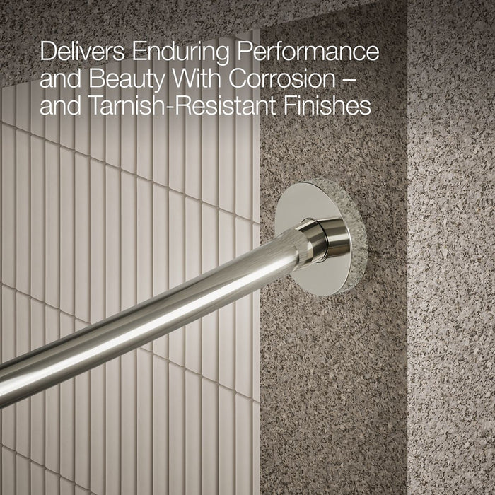 KOHLER Expanse Curved shower rod
