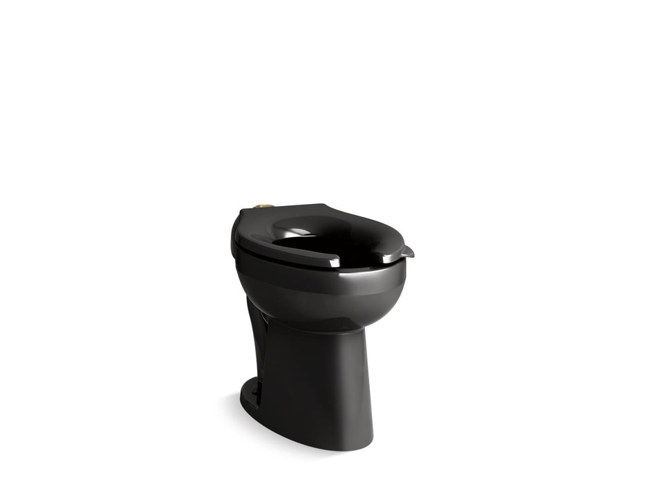 Kohler Highcliff Floor-mount top spud flushometer bowl with bedpan lugs