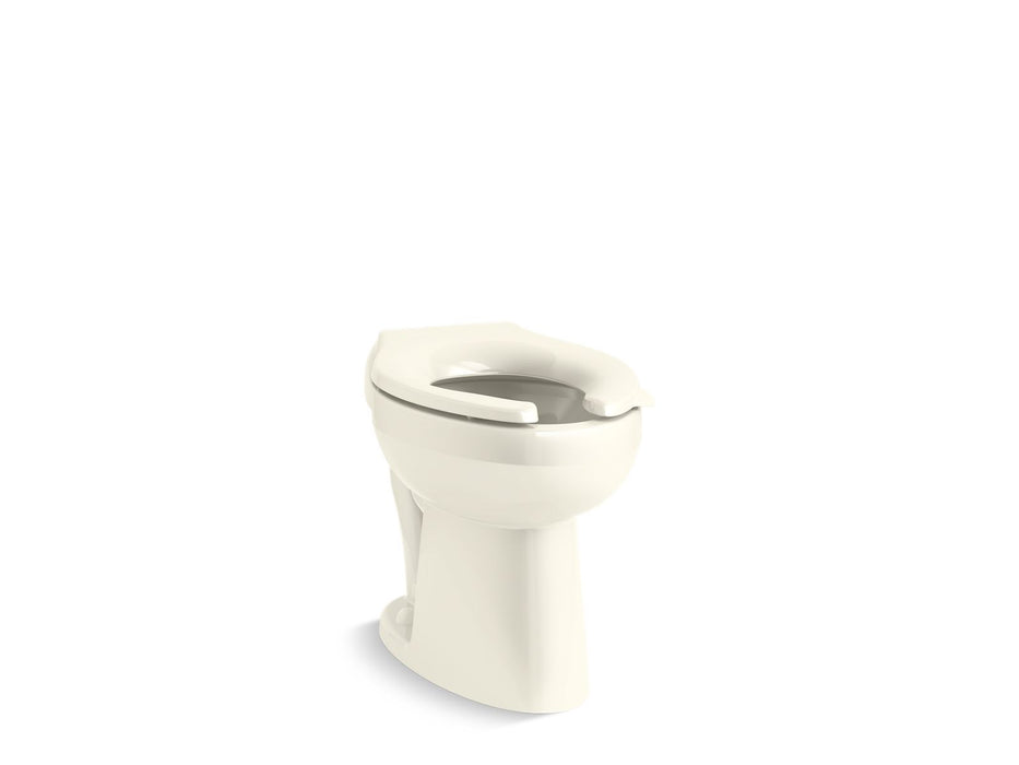 KOHLER Highcliff Floor-mount rear spud flushometer bowl