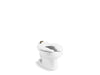 Kohler Primary Elongated floor-mount flushometer bowl, antimicrobial finish