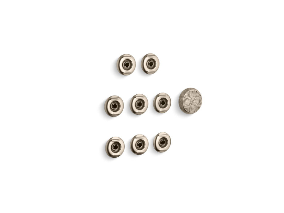KOHLER Flexjet Whirlpool trim kit with eight jets