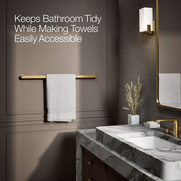 KOHLER KOHLER K-97027 Avid 30" towel bar