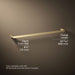 KOHLER KOHLER K-97027 Avid 30" towel bar
