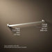 KOHLER KOHLER K-97027 Avid 30" towel bar