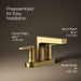 KOHLER KOHLER K-97031-4 Taut Centerset bathroom sink faucet, 1.2 gpm
