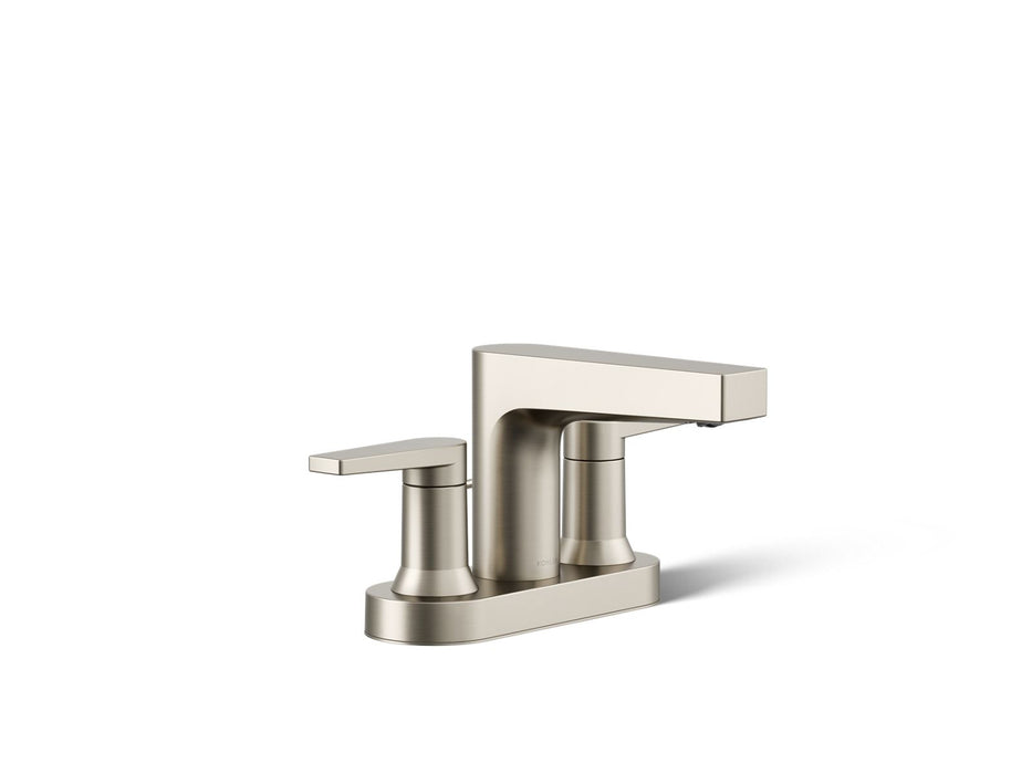 KOHLER KOHLER K-97031-4 Taut Centerset bathroom sink faucet, 1.2 gpm