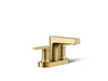 KOHLER K-97031-4 Taut Centerset bathroom sink faucet, 1.2 gpm