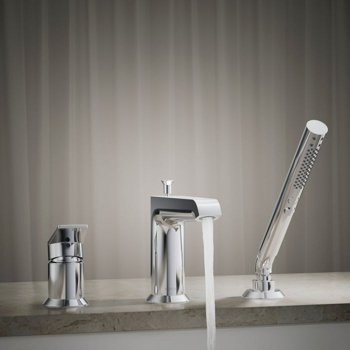 Kohler Hint Deck-mount bath faucet with handshower