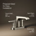 Kohler Hint Centerset bathroom sink faucet, 1.2 gpm