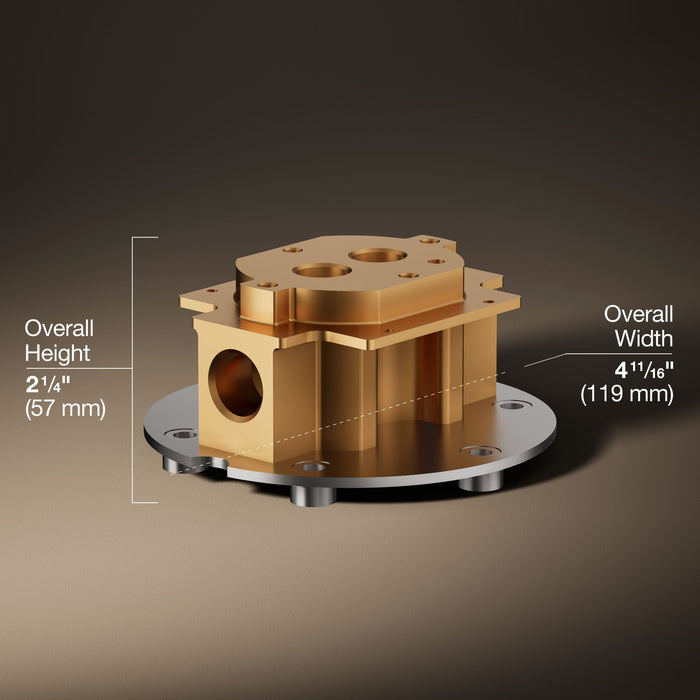 KOHLER K-97342 Mounting-block for Avid bath filler