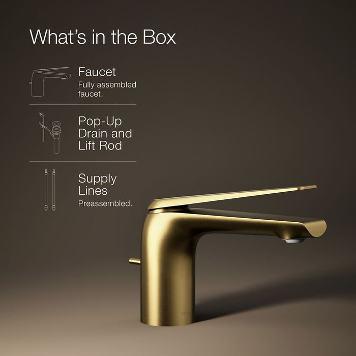 Kohler Avid Single-handle bathroom sink faucet, 1.2 gpm
