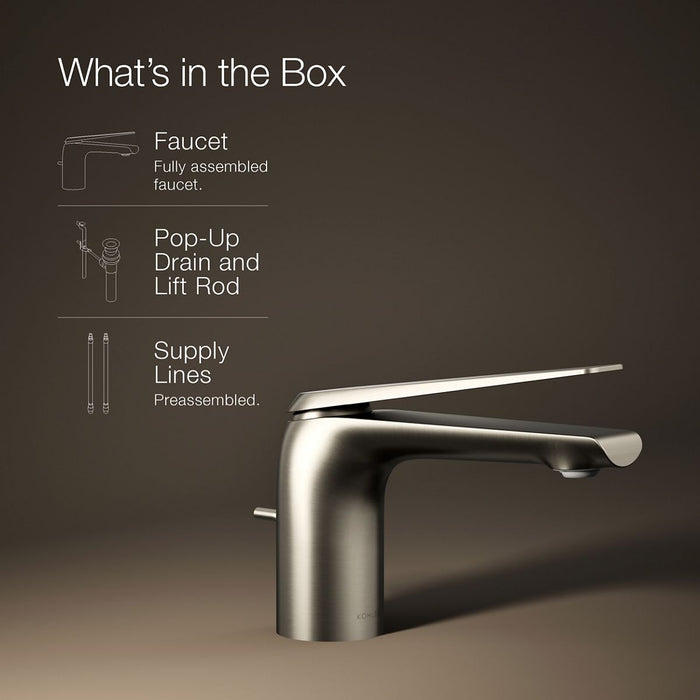 Kohler Avid Single-handle bathroom sink faucet, 1.2 gpm