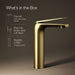 Kohler Avid Tall single-handle bathroom sink faucet, 1.2 gpm