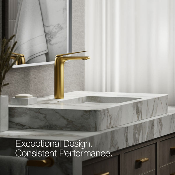 Kohler Avid Tall single-handle bathroom sink faucet, 0.5 gpm