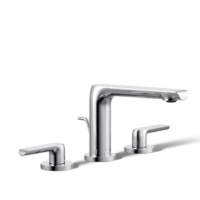 KOHLER K-97352-4 Avid Widespread bathroom sink faucet, 1.2 gpm
