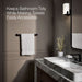 KOHLER Avid 18" towel bar
