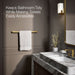 KOHLER Avid 24" towel bar