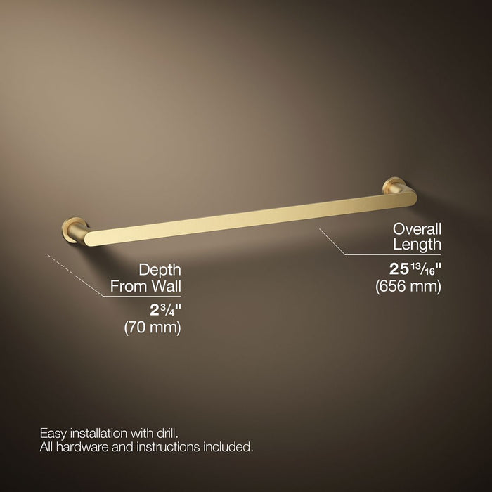KOHLER Avid 24" towel bar