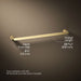 KOHLER Avid 24" towel bar