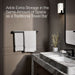 KOHLER Avid 24" double towel bar