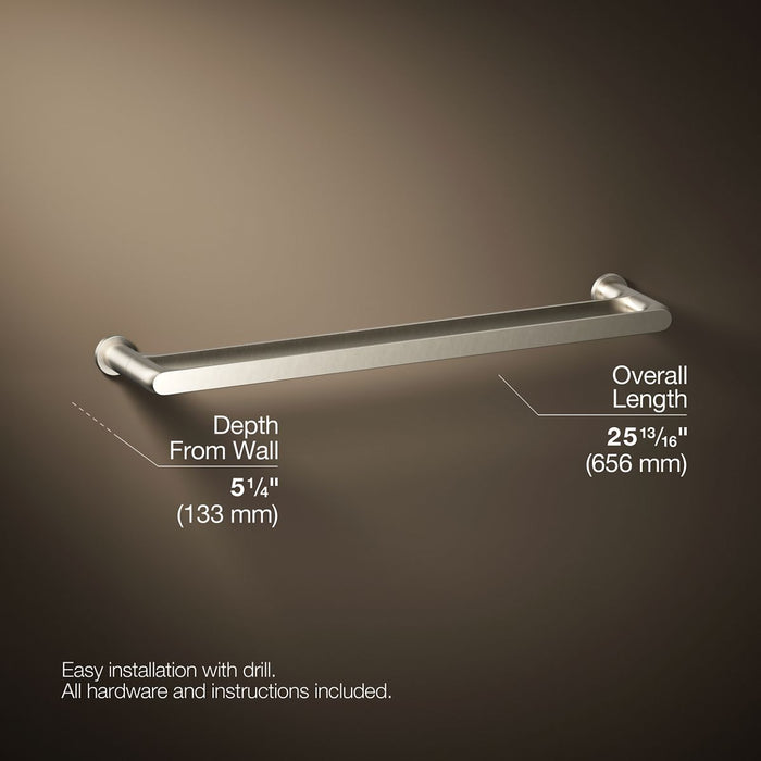 KOHLER Avid 24" double towel bar