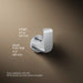 KOHLER KOHLER K-97499 Avid Robe hook
