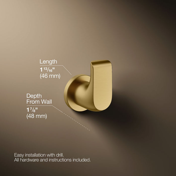 KOHLER K-97499 Avid Robe hook