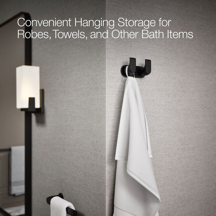 KOHLER Avid Double robe hook