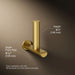 KOHLER Avid Vertical toilet paper holder