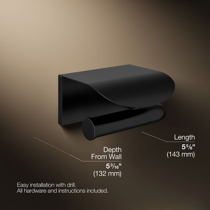 KOHLER Avid Covered toilet paper holder