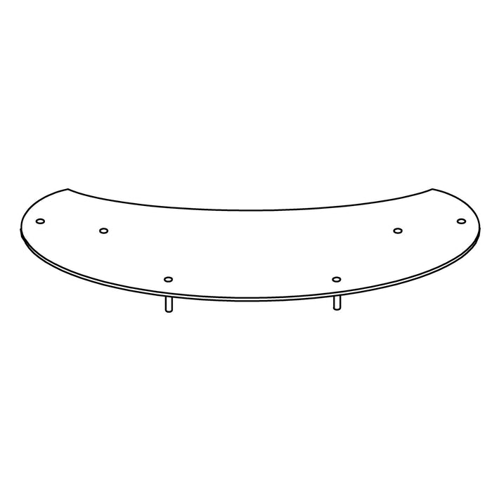 KOHLER K-97558-A Acrylic Plate (White)