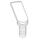 KOHLER K-97744-BL Spout, Fill