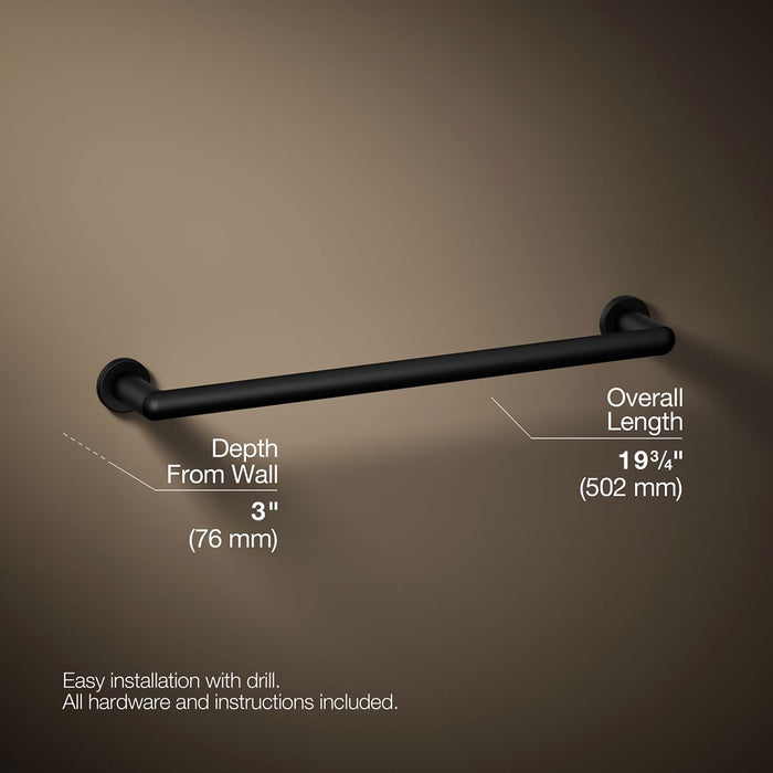 KOHLER Kumin 18" towel bar