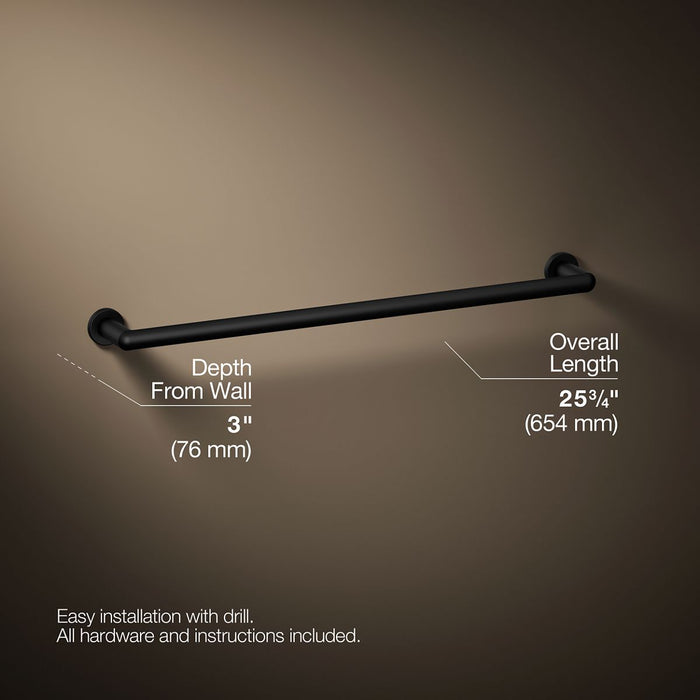 KOHLER Kumin 24" towel bar