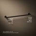 KOHLER Kumin 24" towel bar
