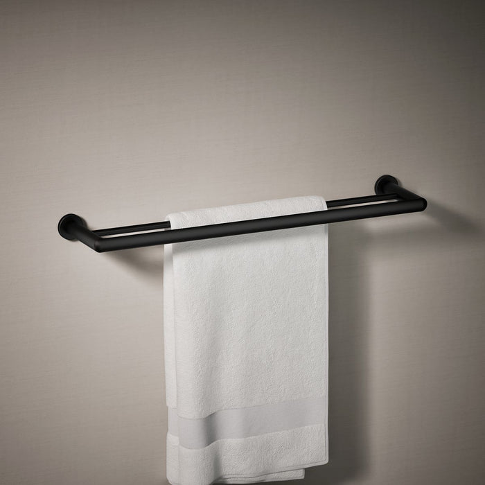 KOHLER Kumin 24" double towel bar