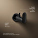 KOHLER KOHLER K-97897 Kumin Robe hook