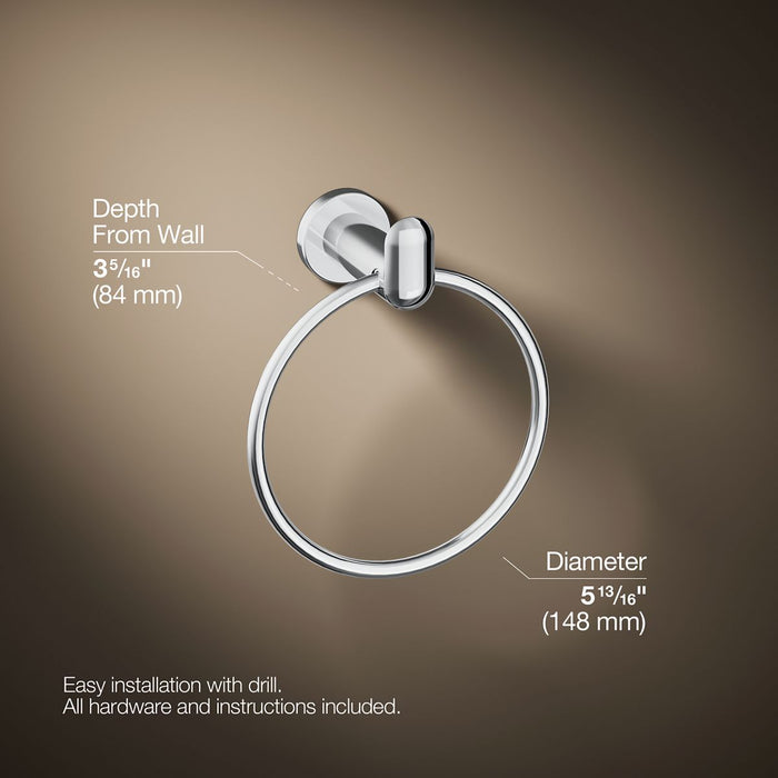 KOHLER Kumin towel ring