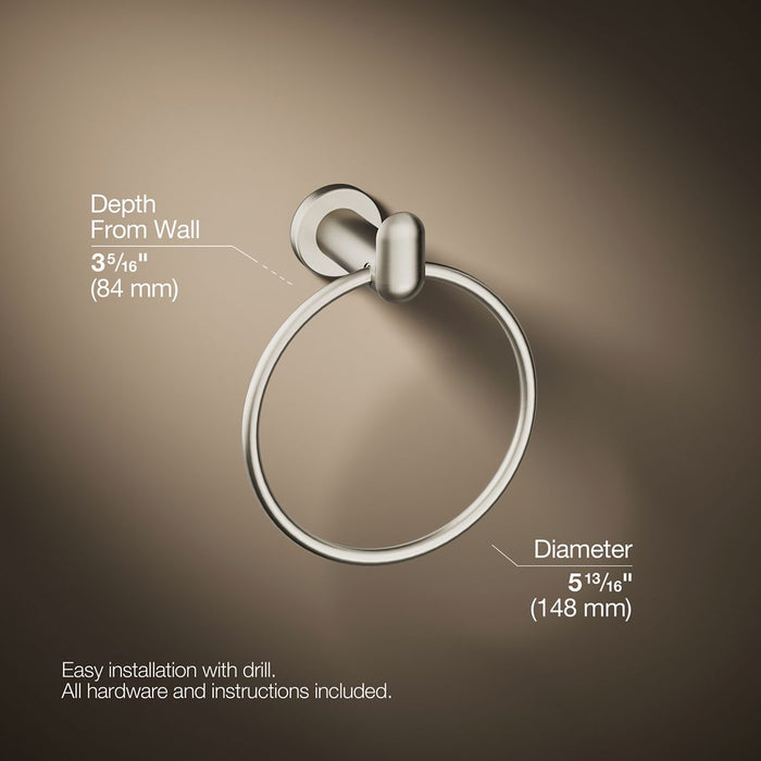 KOHLER Kumin towel ring