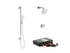 KOHLER Awaken 42" deluxe slidebar with integrated water supply