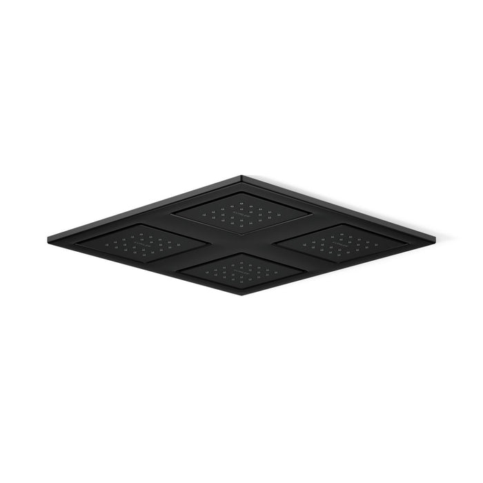 KOHLER K-98740 WaterTile Overhead shower panel with four 22-nozzle sprayheads, matte black - view 2