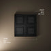 KOHLER K-98740 WaterTile Overhead shower panel with four 22-nozzle sprayheads, matte black - view 4