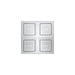 KOHLER K-98740 WaterTile Overhead shower panel with four 22-nozzle sprayheads, polished chrome - view 3