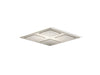 KOHLER K-98740 WaterTile Overhead shower panel with four 22-nozzle sprayheads, vibrant brushed nickel