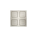 KOHLER K-98740 WaterTile Rain Overhead shower panel with four 22-nozzle sprayheads, vibrant polished nickel - view 4